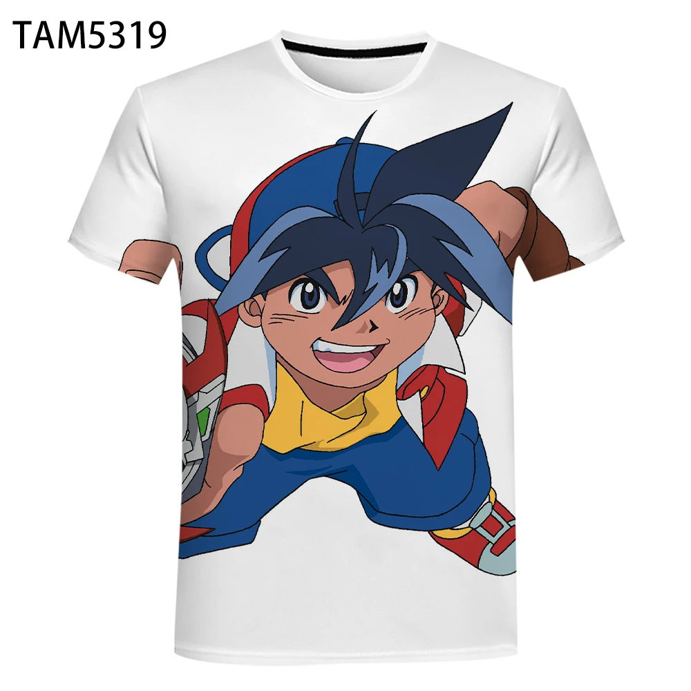 Men's / Women's Short Sleeve T-shirt Cool Top Street Trend Children's Cute 3D Japanese Anime Beybride Burst Summer Boys / Girls
Men's / Women's Short Sleeve T-shirt Cool Top Street Trend Children's Cute 3D Japanese Anime Beybride Burst Summer Boys / Girls