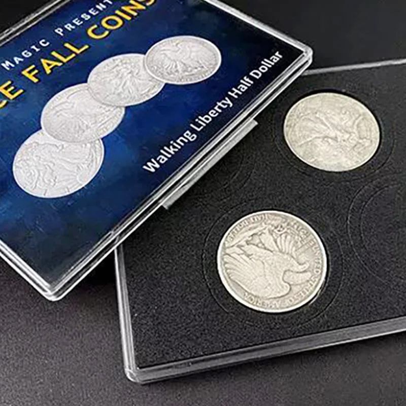 Space Fall Coins (Walking Liberty Half Dollar) Magic Tricks Coin Magia Magician Close Up Street Illusion Gimmick Mentalism Props
Space Fall Coins (Walking Liberty Half Dollar) Magic Tricks Coin Magia Magician Close Up Street Illusion Gimmick Mentalism Props