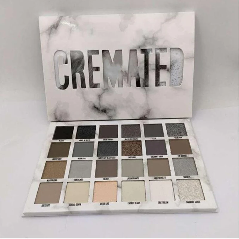 

In Stock Newest Five Star Cremated eyeshadow palette Makeup Cremated 24 color eyeshadow palette Shimmer Matte