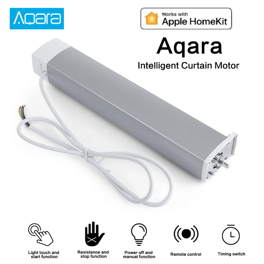 Aqara Intelligent Curtain Motor Zigbee Wifi Remote Control Smart Curtain Controller Smart Home For Xiaomi APP Mi Home homekit
Aqara Intelligent Curtain Motor Zigbee Wifi Remote Control Smart Curtain Controller Smart Home For Xiaomi APP Mi Home homekit
