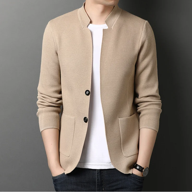 BOOS Men's Autumn New Thin Knit Sweater Cardigan Sweater Men's Casual Young And Middle-Aged Loose Collar Lapel Jacket O123
BOOS Men's Autumn New Thin Knit Sweater Cardigan Sweater Men's Casual Young And Middle-Aged Loose Collar Lapel Jacket O123