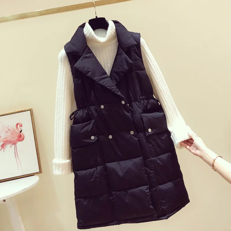 Spring Winter Vest Women Waistcoat 2021 Female Sleeveless Vest Jacket Warm Long Vest Coat Colete Feminino slim waist coats
Spring Winter Vest Women Waistcoat 2021 Female Sleeveless Vest Jacket Warm Long Vest Coat Colete Feminino slim waist coats