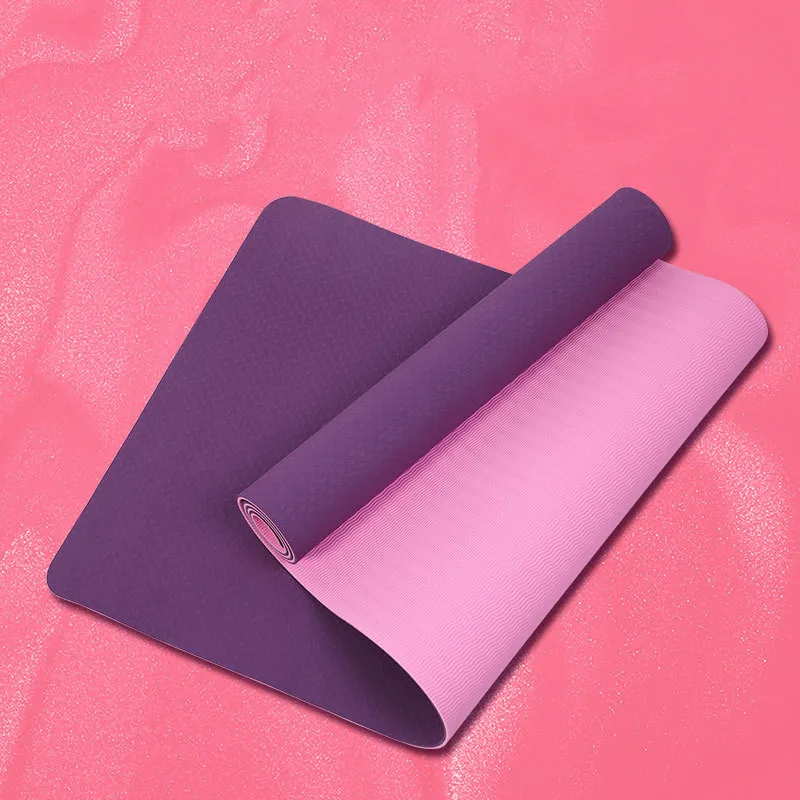Factory Direct Tpe Yoga Mat Multifunctional Fitness Mat Beginner Tasteless Anti-slip Flat Support Foam Health and Beauty 07MH086
Factory Direct Tpe Yoga Mat Multifunctional Fitness Mat Beginner Tasteless Anti-slip Flat Support Foam Health and Beauty 07MH086