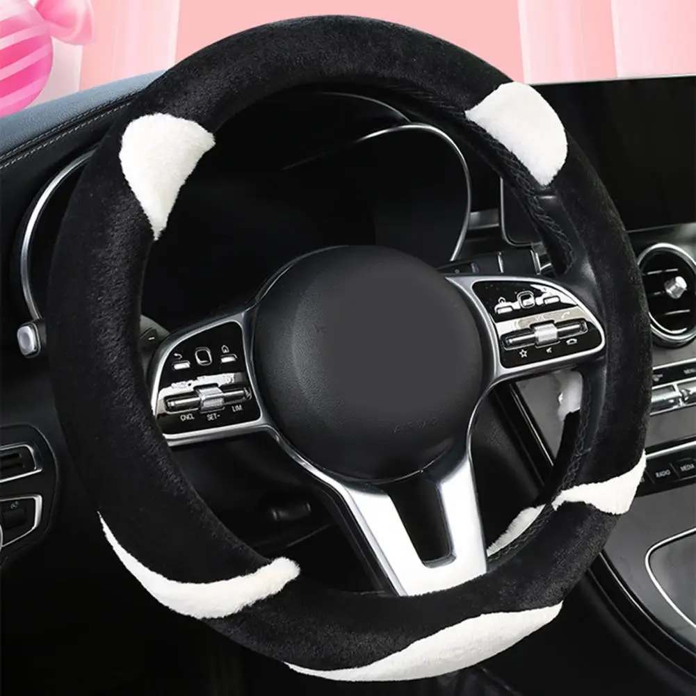 Furry Practical Ornamental Vehicle Steering Wheel Cover Nice-looking Car Steering Covers Seamless for Auto
Furry Practical Ornamental Vehicle Steering Wheel Cover Nice-looking Car Steering Covers Seamless for Auto