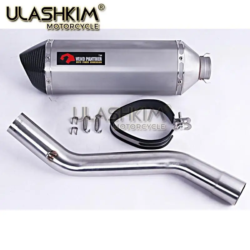 ZX 6R Carbon Fiber Motorcycle Exhaust Muffler Middle Bend Pipe Escape Slip On For KAWASAKI ZX6R ZX-6R 2008-2019
ZX 6R Carbon Fiber Motorcycle Exhaust Muffler Middle Bend Pipe Escape Slip On For KAWASAKI ZX6R ZX-6R 2008-2019