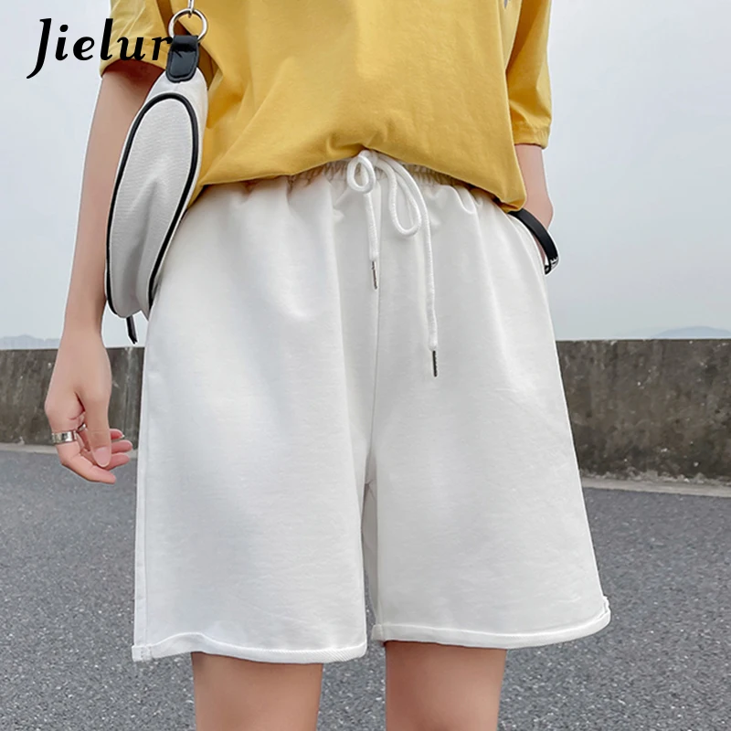 Jielur Cotton Loose Shorts for Women Draw String Wide Leg Comfortable Womens Shorts Pockets High Waist White Shorts Female S-2XL
Jielur Cotton Loose Shorts for Women Draw String Wide Leg Comfortable Womens Shorts Pockets High Waist White Shorts Female S-2XL