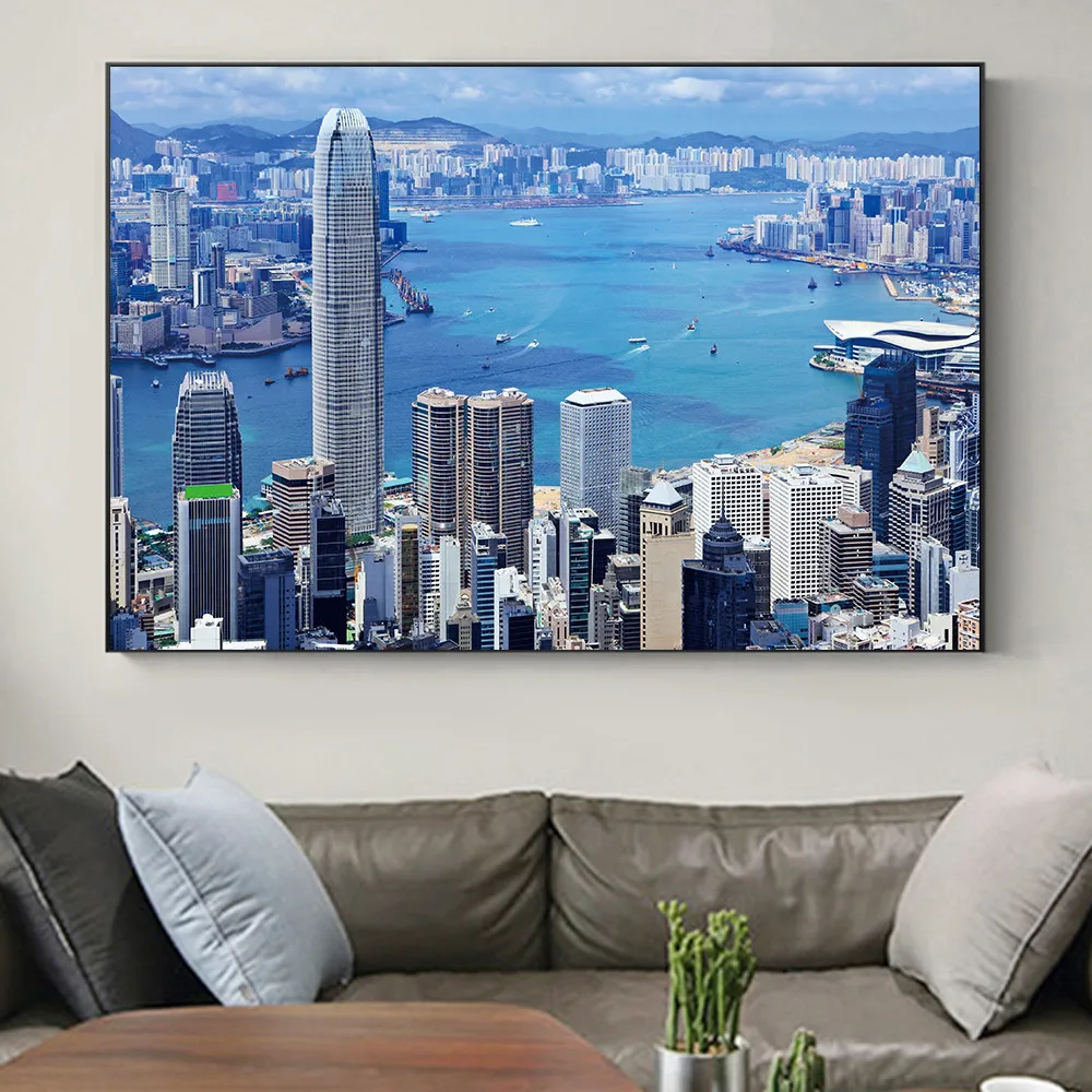 Canvas Paint World City Landscape Prints,Hong Kong ,Building , Gulf, Nordic Style Wall Poster, Home Decor
Canvas Paint World City Landscape Prints,Hong Kong ,Building , Gulf, Nordic Style Wall Poster, Home Decor