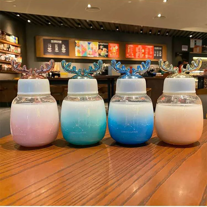 Creative Cute Water Bottle For Girls Students Kids Kawaii Transparent Glass Water Cup Scrub Drinkware Bottle With Rope Cover
Creative Cute Water Bottle For Girls Students Kids Kawaii Transparent Glass Water Cup Scrub Drinkware Bottle With Rope Cover