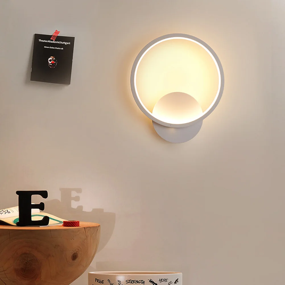 LED Modern Wall Light Simple Bedside Lamp Round Indoor Night Lights for Bedroom Living Room (Small, Warm Light)
LED Modern Wall Light Simple Bedside Lamp Round Indoor Night Lights for Bedroom Living Room (Small, Warm Light)
