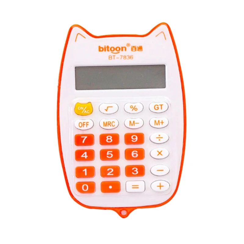 Multi-purpose Student Calculator with a CLear LED Display 1 x AAA Battery Powered Desk Electronic Calculator for School
Multi-purpose Student Calculator with a CLear LED Display 1 x AAA Battery Powered Desk Electronic Calculator for School