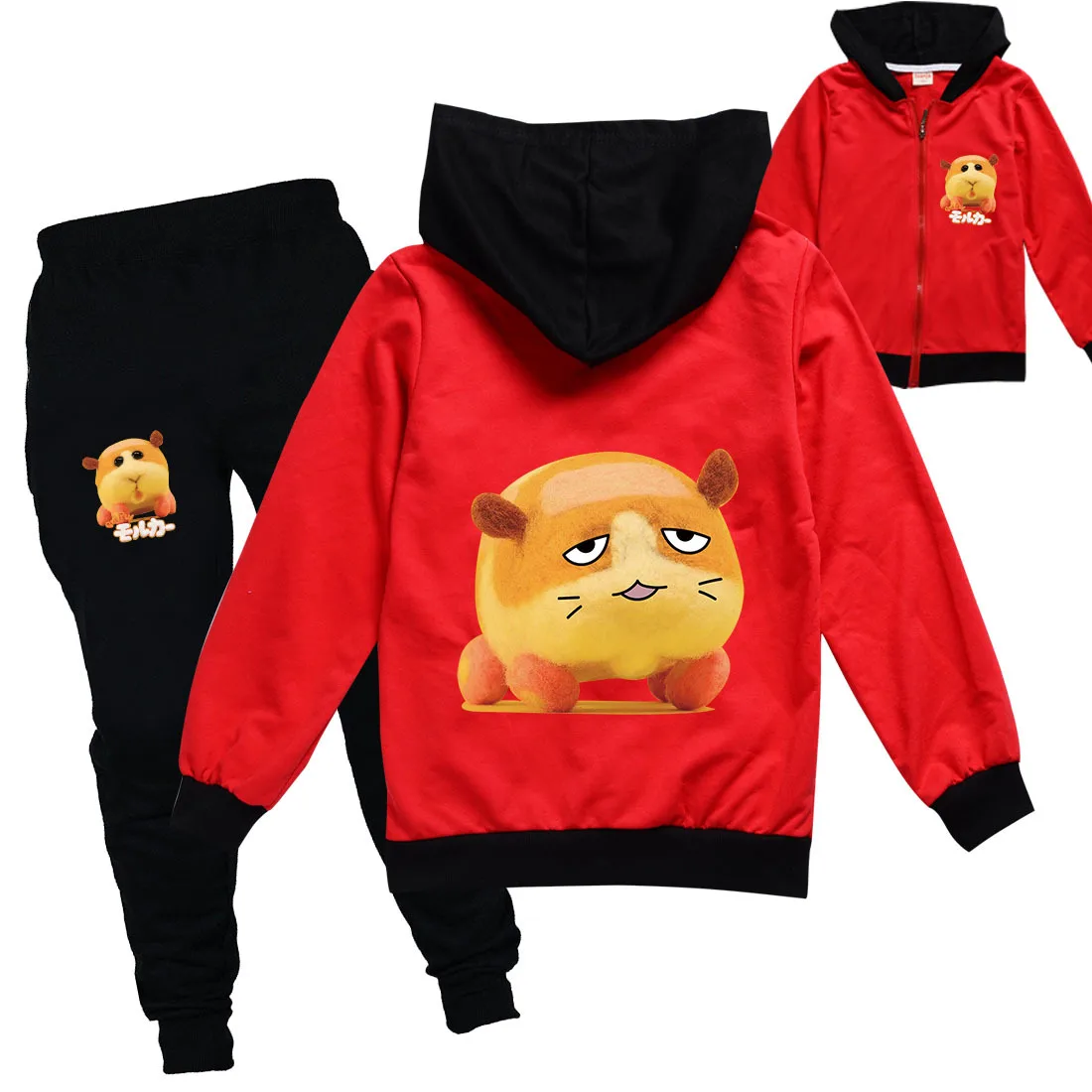 Spring Autumn Cartoon PUI PUI Molcar Hoodie Kids Jacket Coat + Jogging Pants 2 Pcs Sets Boys Tracksuit Toddler Girls Sportswear
Spring Autumn Cartoon PUI PUI Molcar Hoodie Kids Jacket Coat + Jogging Pants 2 Pcs Sets Boys Tracksuit Toddler Girls Sportswear