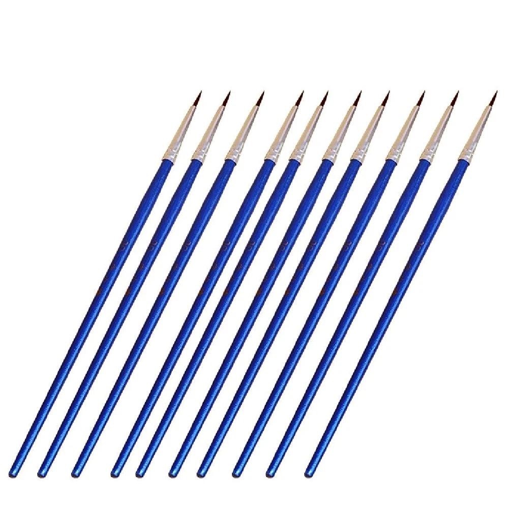 10pcs/set Multifunction Office Drawing Stationery Art Craft Home For School Student Kids Thin Paint Brush
10pcs/set Multifunction Office Drawing Stationery Art Craft Home For School Student Kids Thin Paint Brush
