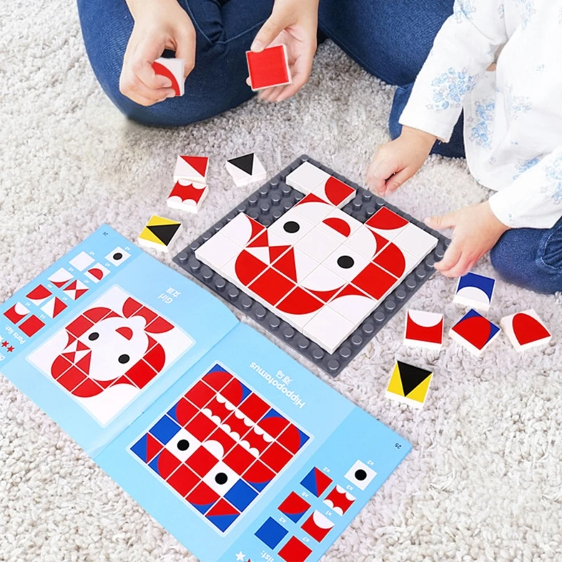 208pcs Wooden Puzzle Jigsaw Geometric Thinking Training Game Children Montessori D0JC
208pcs Wooden Puzzle Jigsaw Geometric Thinking Training Game Children Montessori D0JC