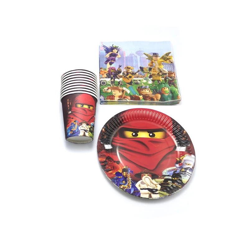 60PCS Ninjago Theme Tableware Set Dishes Glass Baby Shower Decorate Cups Plates Kids Boys Favors Happy Birthday Party Napkins
60PCS Ninjago Theme Tableware Set Dishes Glass Baby Shower Decorate Cups Plates Kids Boys Favors Happy Birthday Party Napkins