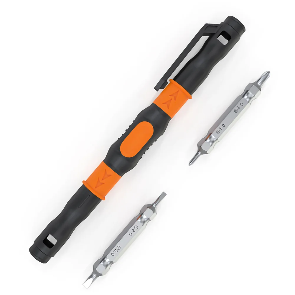 Portable Screwdriver Pocket Screwdrivers Slotted Phillips Bits Handhold Tools Double-Head Bits Screwdriver Pen
Portable Screwdriver Pocket Screwdrivers Slotted Phillips Bits Handhold Tools Double-Head Bits Screwdriver Pen