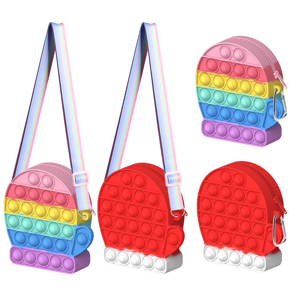 Anti-Stress Christmas Gloves Push Bubble Purse Decompression Press Shoulder Bag Kid Adult Storage Organizer Pendant Sensory Toy
Anti-Stress Christmas Gloves Push Bubble Purse Decompression Press Shoulder Bag Kid Adult Storage Organizer Pendant Sensory Toy