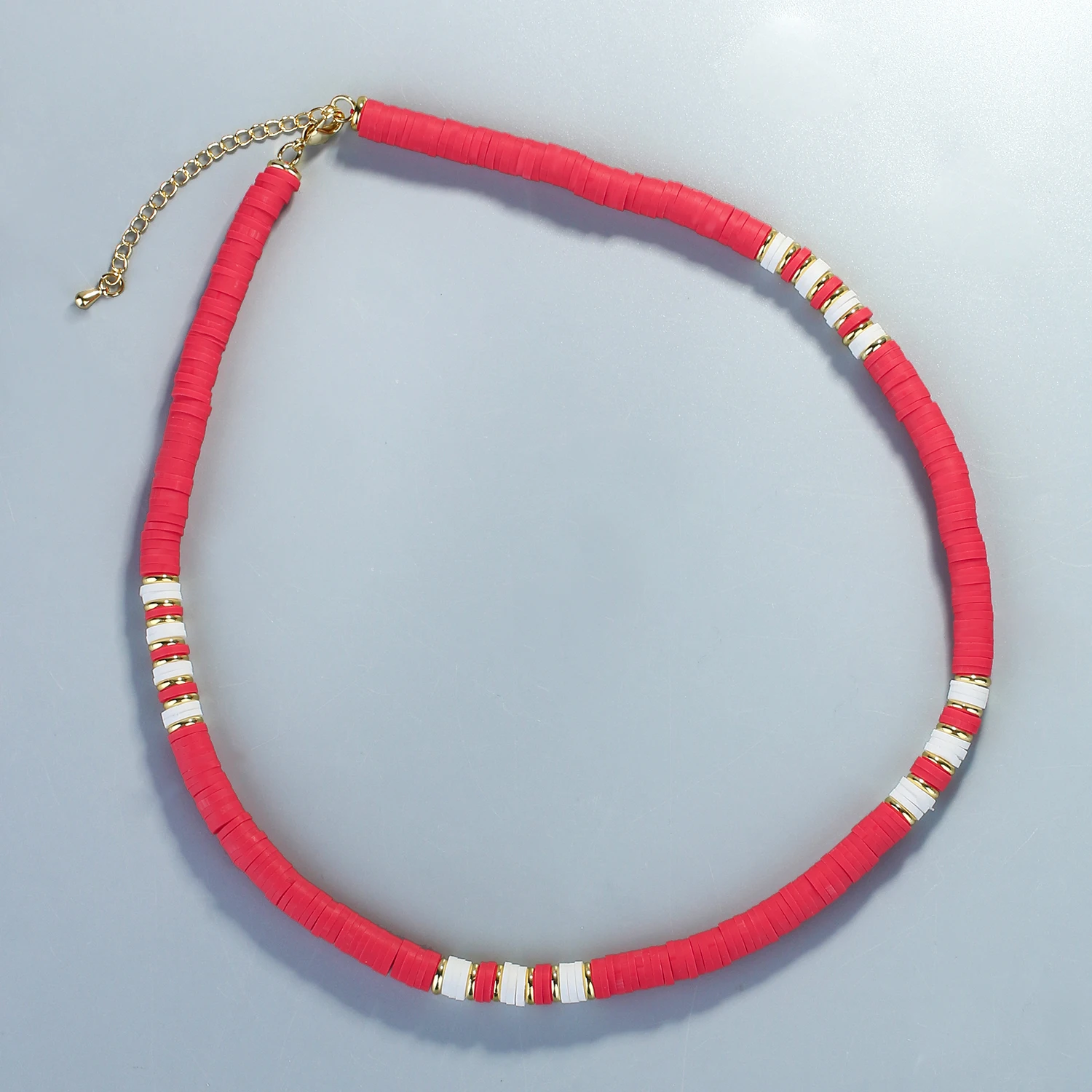 QUANCHI HEISHI Beaded Necklace for women Summer Beach Jewelry Fashion Polymer Clay Beads Choker Necklace
QUANCHI HEISHI Beaded Necklace for women Summer Beach Jewelry Fashion Polymer Clay Beads Choker Necklace