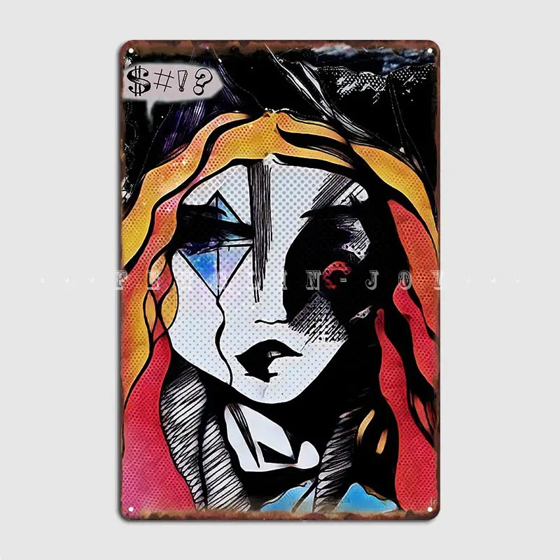 Металлический плакат на стену с змеиным орнаментом
Металлический плакат на стену с змеиным орнаментом