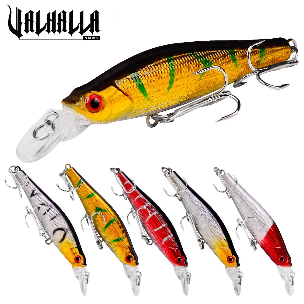 VALHALLA 5pc Fishing Lures 9cm-3.54" 8.3g-0.29oz Minnow Wobbler Floating Bass Trolling Artificial Hard Bait Lures Carp Pesca
VALHALLA 5pc Fishing Lures 9cm-3.54" 8.3g-0.29oz Minnow Wobbler Floating Bass Trolling Artificial Hard Bait Lures Carp Pesca