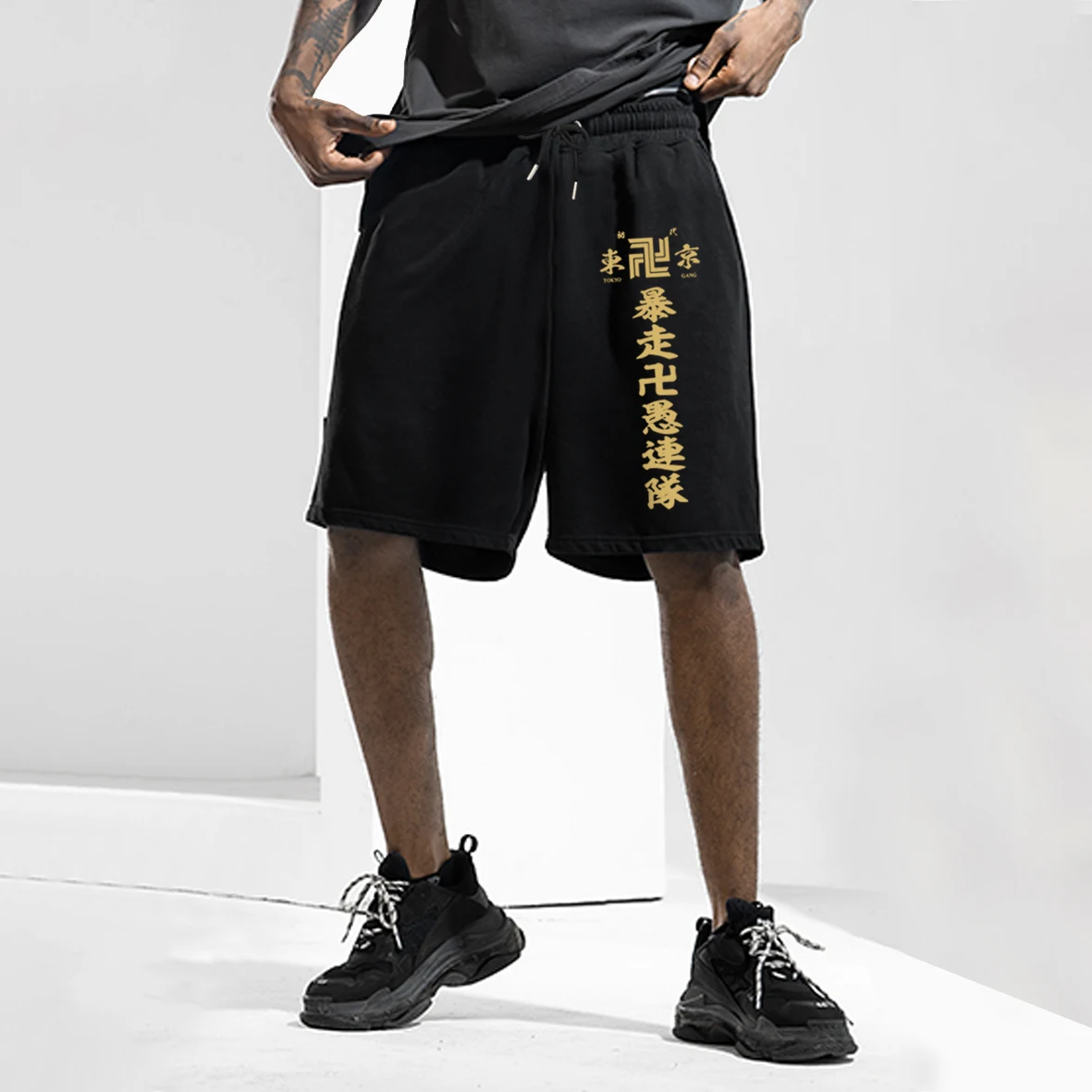 Tokyo Revengers Hot Anime Men's Shorts Men Japanese Style Running Sport Shorts Boy Casual Shorts Summer Drawstring Short Pants
Tokyo Revengers Hot Anime Men's Shorts Men Japanese Style Running Sport Shorts Boy Casual Shorts Summer Drawstring Short Pants