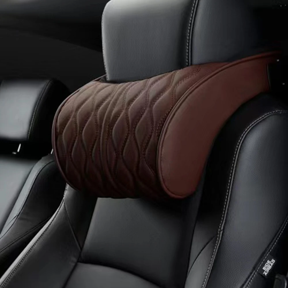 Car Headrest Memory Foam Pillow Leather Embroidered Seat Supports Sets Back Cushion Adjustment Auto Neck Rest Lumbar Pillows
Car Headrest Memory Foam Pillow Leather Embroidered Seat Supports Sets Back Cushion Adjustment Auto Neck Rest Lumbar Pillows