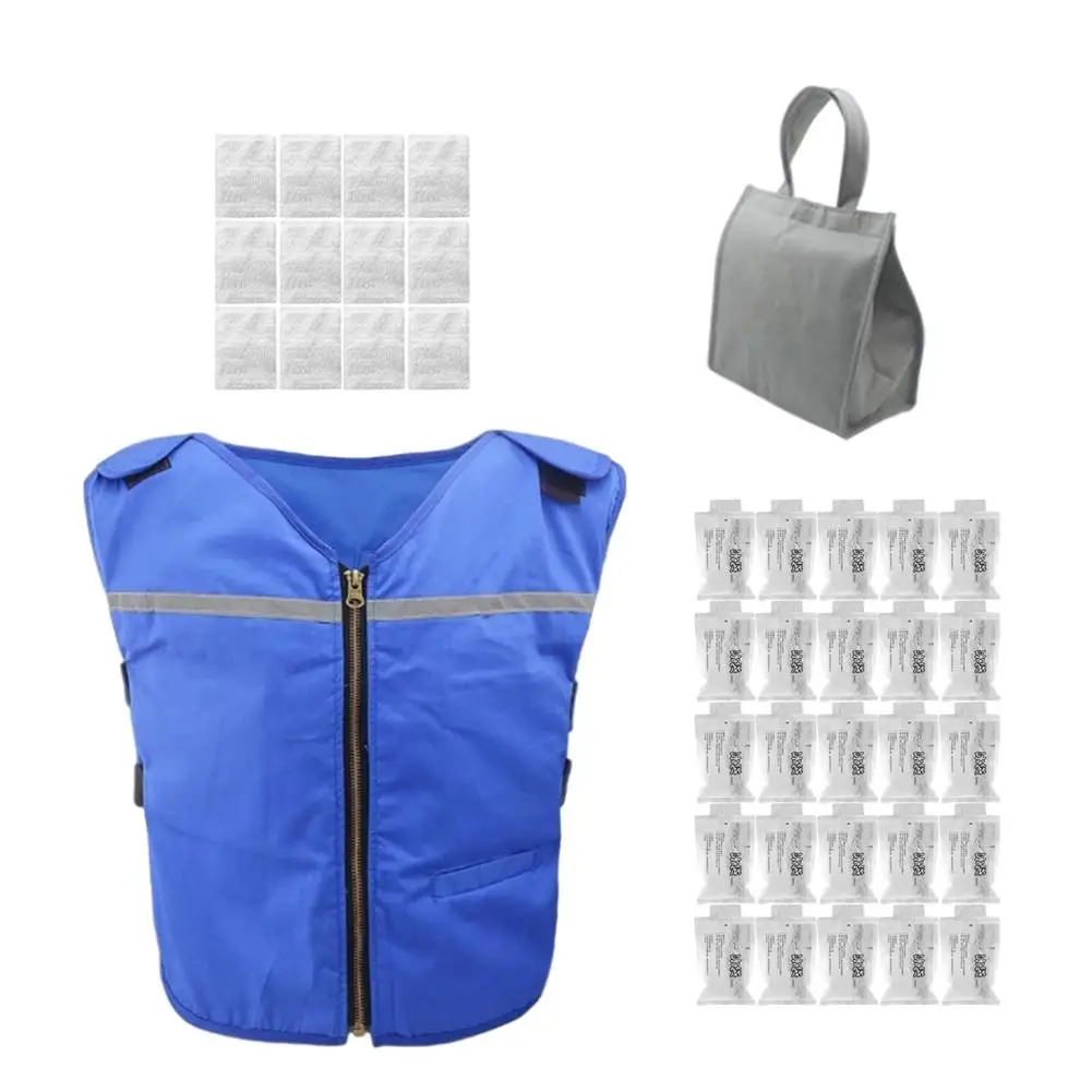 Summer Cooling Vest With Ice Packs Outdoor Sports Cool Ice Shirt High Temperature Protective Ice Vest Outdoor Accessories
Summer Cooling Vest With Ice Packs Outdoor Sports Cool Ice Shirt High Temperature Protective Ice Vest Outdoor Accessories