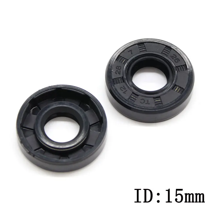 ID 15mm NBR Shaft Nitrile Rubber Oil Seal TC-15*22/24/25/26/28/30/32/35/40/42*5/7/8/10 Nitrile Double Lip Oil Seal
ID 15mm NBR Shaft Nitrile Rubber Oil Seal TC-15*22/24/25/26/28/30/32/35/40/42*5/7/8/10 Nitrile Double Lip Oil Seal