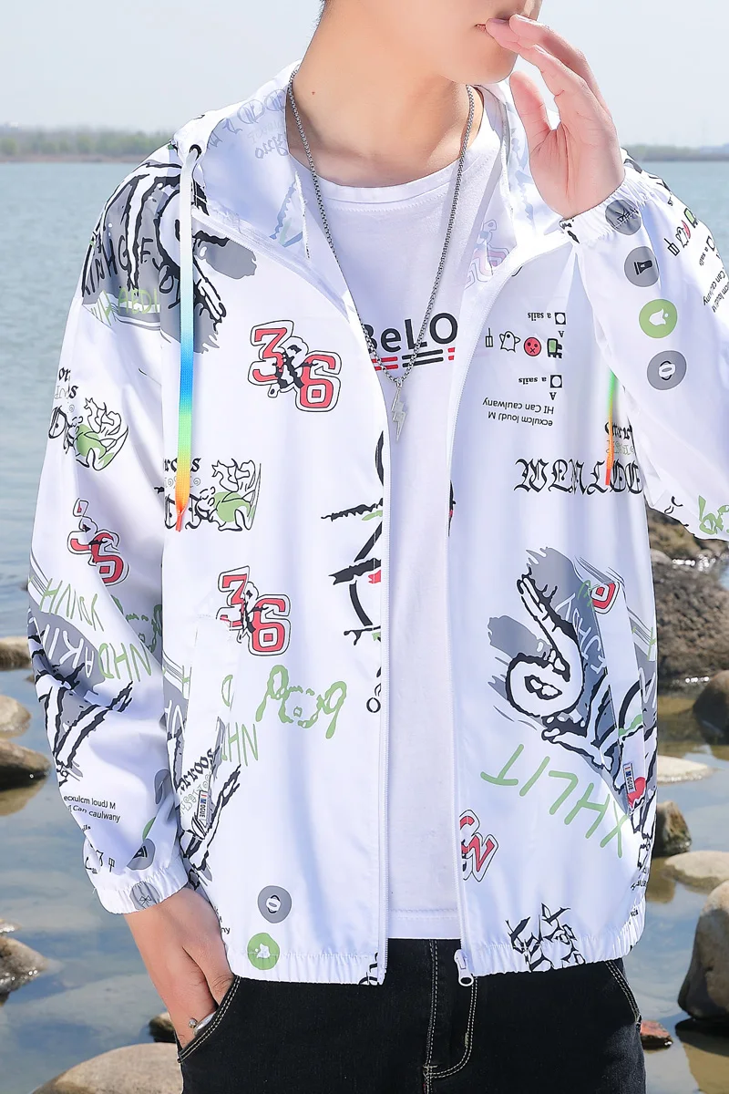 Ice Silk Sunscreen Clothing Men's Summer 2021 New Sunscreen Clothing Ultra-thin Breathable Outdoor Skin Clothing Tide Brand Jack
Ice Silk Sunscreen Clothing Men's Summer 2021 New Sunscreen Clothing Ultra-thin Breathable Outdoor Skin Clothing Tide Brand Jack