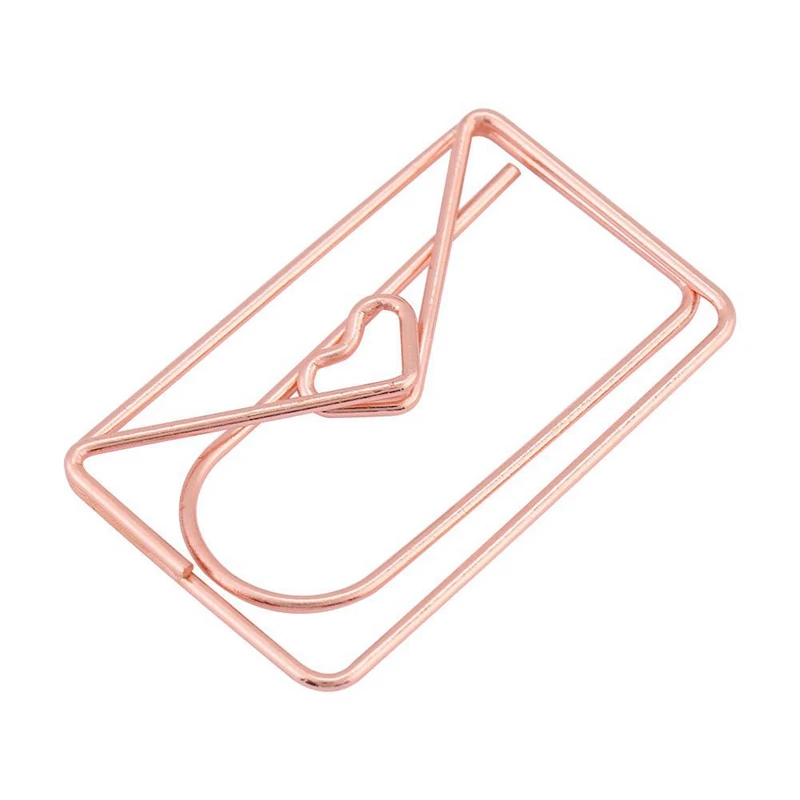 12Pcs Decorative Envelop Shape Paper Clip Bookmark Document Organizing Clip & 1 Pcs Desktop Tape Dispenser, Wire Metal
12Pcs Decorative Envelop Shape Paper Clip Bookmark Document Organizing Clip & 1 Pcs Desktop Tape Dispenser, Wire Metal