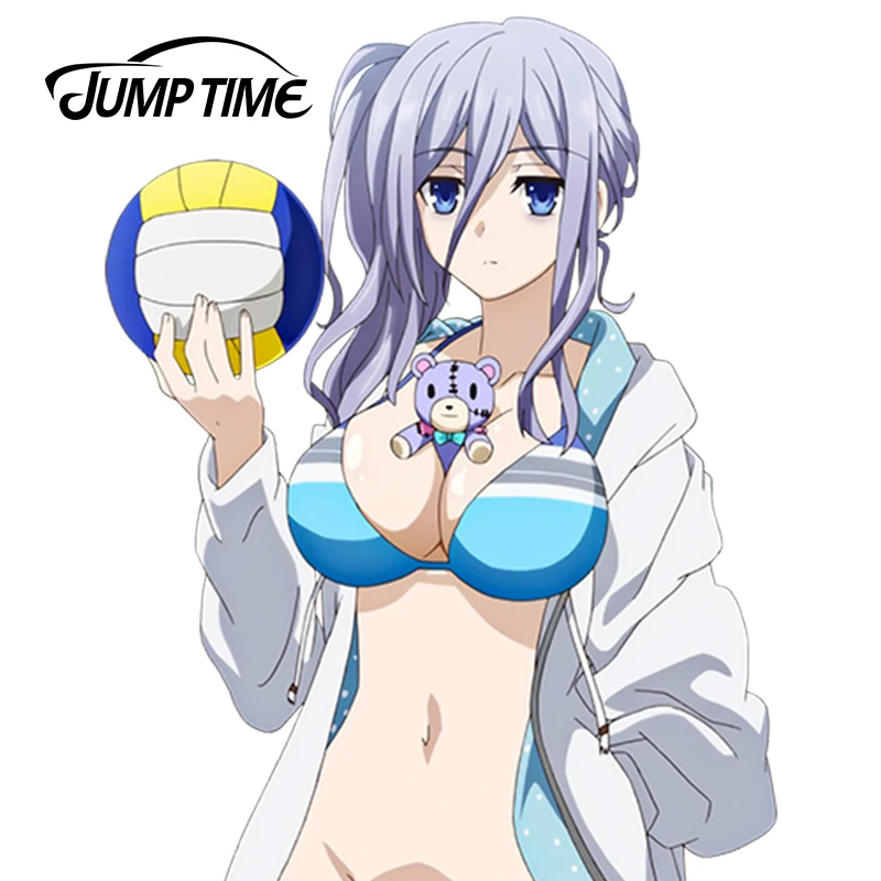 JumpTime 13 см x 9 3D автомобильный Стайлинг свидание живое аниме JDM Murasame Queen сексуальная