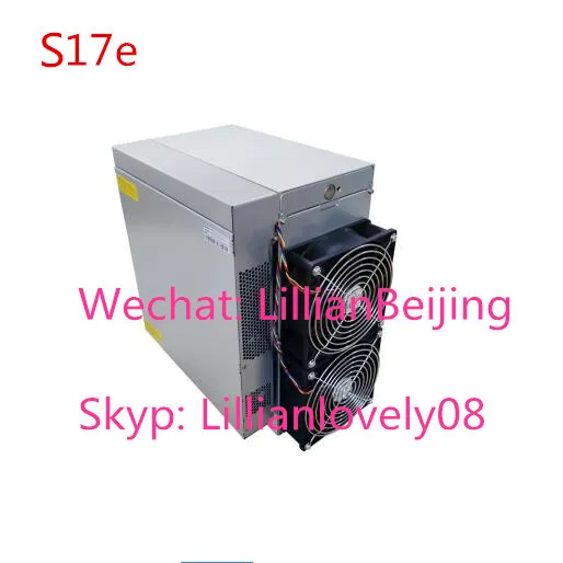 AntMiner S17e 64T Asic Miner Sha256 Bitcoin BCH BTC Mining machine bitmain s17e с оригинальным блоком