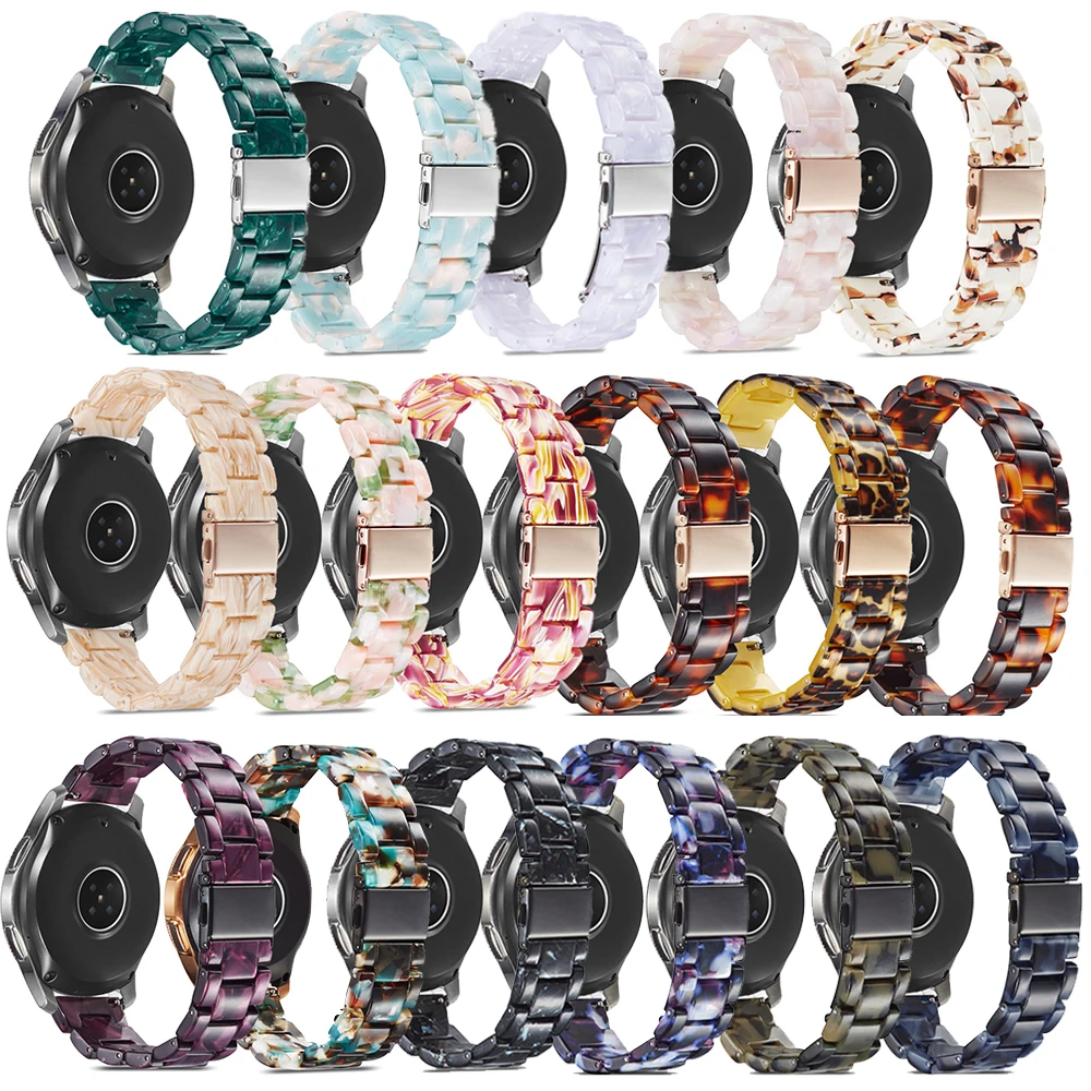 Ремешок полимерный для Samsung Galaxy Watch 42 мм 46 Active 2 Gear S2 S3 браслет Huawei Huami Amazfit 20 22