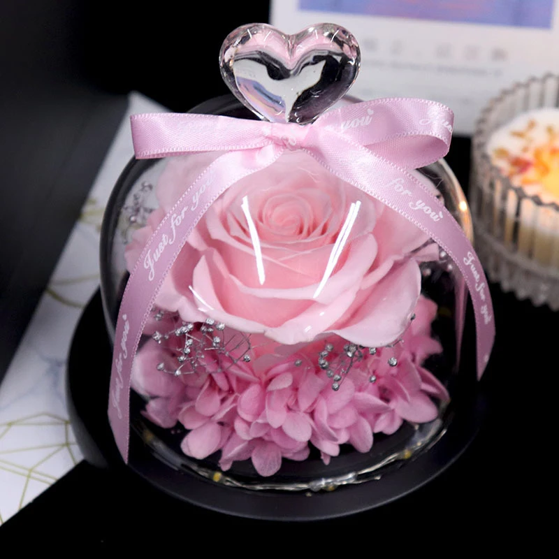 Preserved Flower Rose in Glass Dome with Lights Eternal Rose Gift for Valentine's Day Christmas Mother's Day LBShipping
Preserved Flower Rose in Glass Dome with Lights Eternal Rose Gift for Valentine's Day Christmas Mother's Day LBShipping