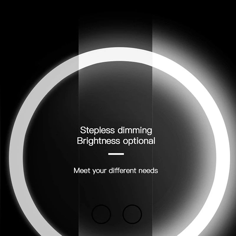 Portable Desktop Makeup Mirror with LED Lights Cosmetic Mirrors LED Mirror 3 Color Change Charging Backlit Mirrors
Portable Desktop Makeup Mirror with LED Lights Cosmetic Mirrors LED Mirror 3 Color Change Charging Backlit Mirrors