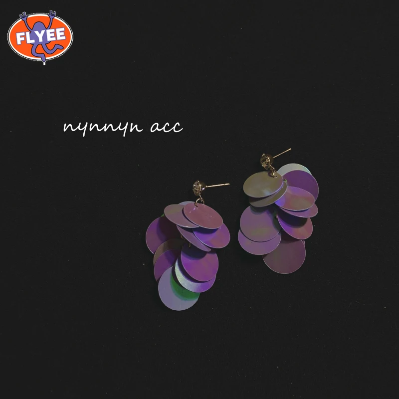 2022 Fashion Luxury Simple Big Round Earrings Women Fashion Korean Style Hollow Purple Drop Earrings Statement Jewelry
2022 Fashion Luxury Simple Big Round Earrings Women Fashion Korean Style Hollow Purple Drop Earrings Statement Jewelry