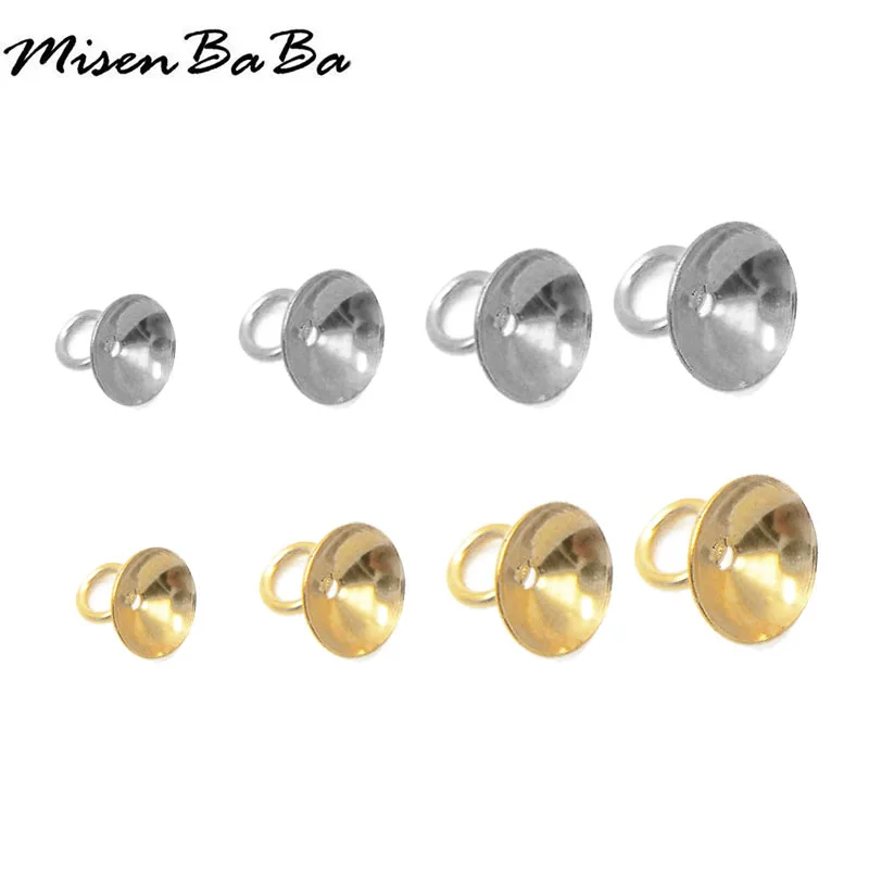 20PCS/lot Stainless Steel Pendant Cap Cabochon For Pendant DIY Jewelry Making Pendant Setting Accessories
20PCS/lot Stainless Steel Pendant Cap Cabochon For Pendant DIY Jewelry Making Pendant Setting Accessories