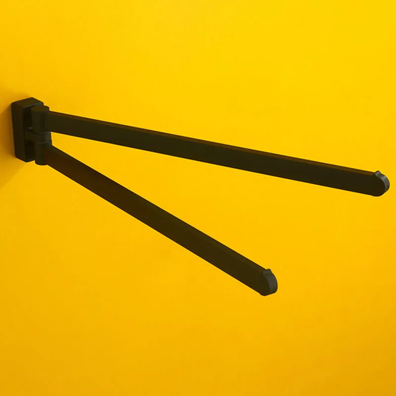 Swivel Towel Bar Movable Double Towel Rails Chrome Polished Matt Rubber Black Bathroom Accessories
Swivel Towel Bar Movable Double Towel Rails Chrome Polished Matt Rubber Black Bathroom Accessories