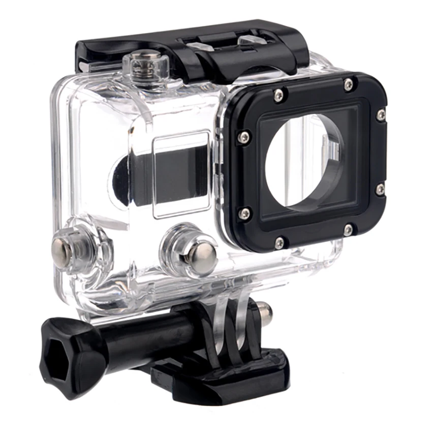 Waterproof Case Black Underwater Waterproof Protective Housing Case for Action Camera 3, with Quick Release Mount
Waterproof Case Black Underwater Waterproof Protective Housing Case for Action Camera 3, with Quick Release Mount