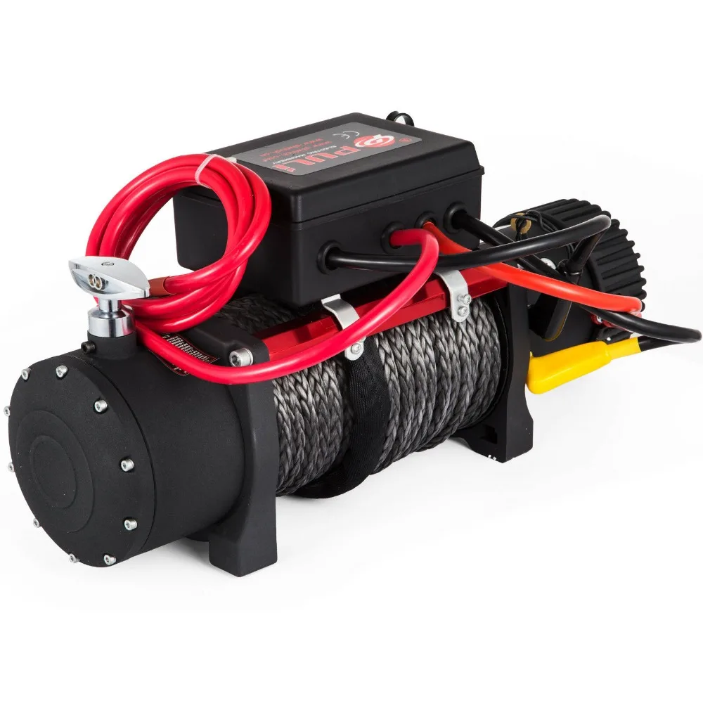 12v electric winch ATV Recovery Winch 6120 KG 13500LBS Winch Synthetic Rope with Remote Control for ATV UTV
12v electric winch ATV Recovery Winch 6120 KG 13500LBS Winch Synthetic Rope with Remote Control for ATV UTV