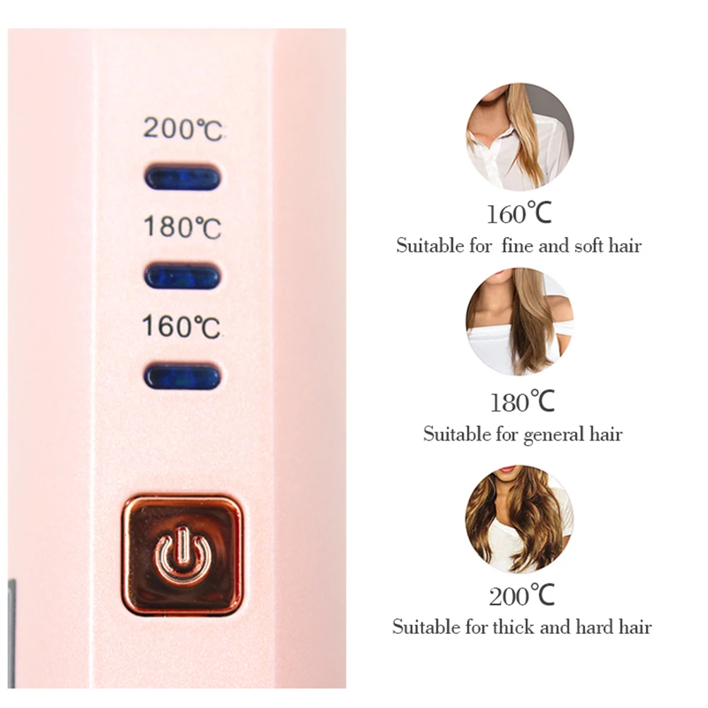 2 in 1 Multifunction Mini Hair Straightener Brush Dual Use Hair Waver Electric Heating Combs Professional Straightener
2 in 1 Multifunction Mini Hair Straightener Brush Dual Use Hair Waver Electric Heating Combs Professional Straightener