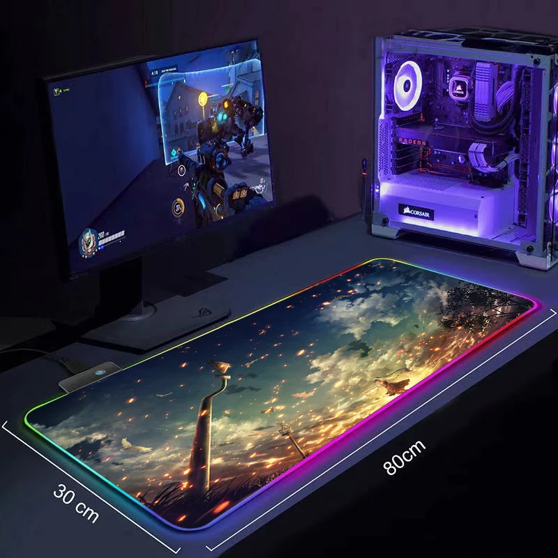Big Keyboard Desk Mat RGB Large Mouse Pad Original Gamer Big Mouse Mat Computer Mousepad LED Backlight Gaming Mause Pad
Big Keyboard Desk Mat RGB Large Mouse Pad Original Gamer Big Mouse Mat Computer Mousepad LED Backlight Gaming Mause Pad