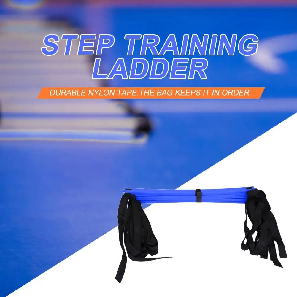 12 Rung Nylon Straps Training Stairs Agility Ladders Soccer Football Tab Speed Ladder Sports Fitness Equipment
12 Rung Nylon Straps Training Stairs Agility Ladders Soccer Football Tab Speed Ladder Sports Fitness Equipment