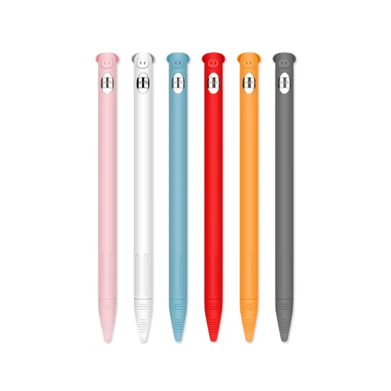 Силиконовый защитный чехол с милым рисунком свиньи, с защитой от царапин, чехол, чехол для карандашей, аксессуары для ipad Pencil 1st 
Силиконовый защитный чехол с милым рисунком свиньи, с защитой от царапин, чехол, чехол для карандашей, аксессуары для ipad Pencil 1st