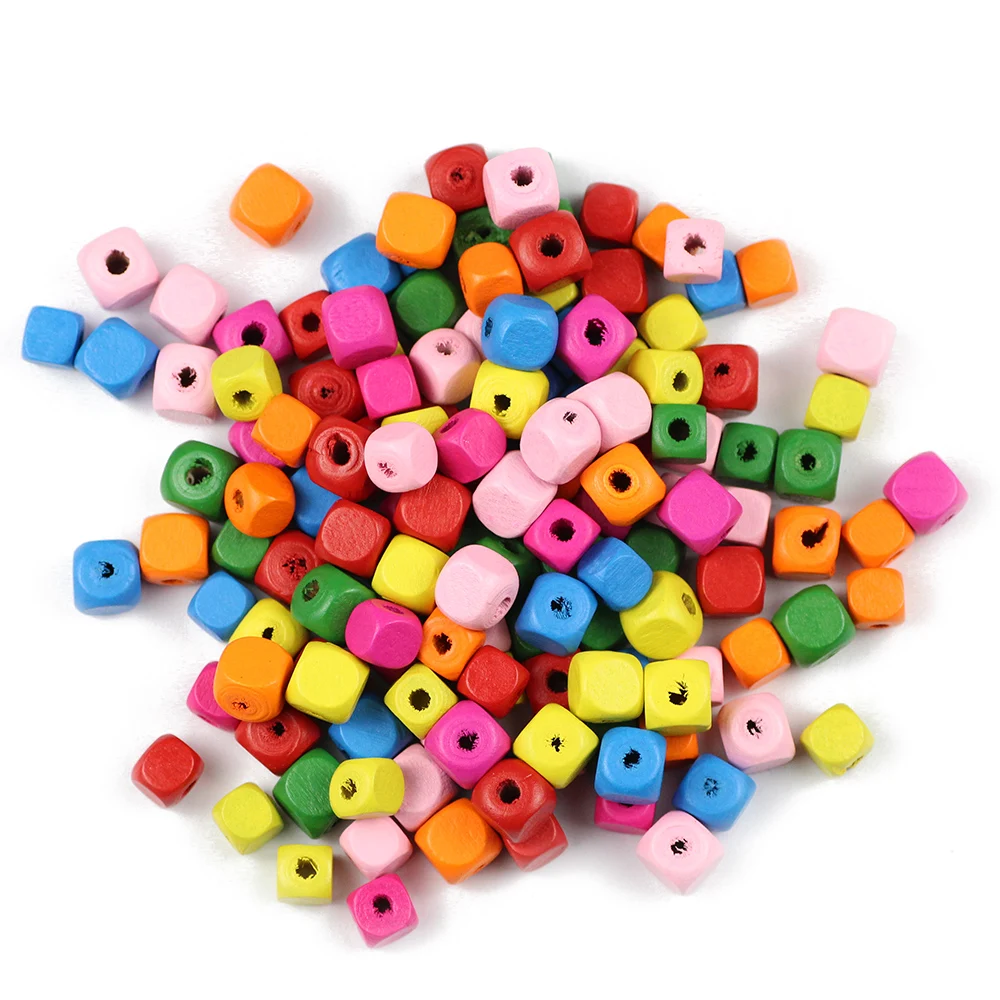 50pcs~100pcs 8/10mm Square Wood Beads Mixed Color Spacer Loose Bead Jewelry for Making Wooden Beadding Bracelet DIY Findings
50pcs~100pcs 8/10mm Square Wood Beads Mixed Color Spacer Loose Bead Jewelry for Making Wooden Beadding Bracelet DIY Findings