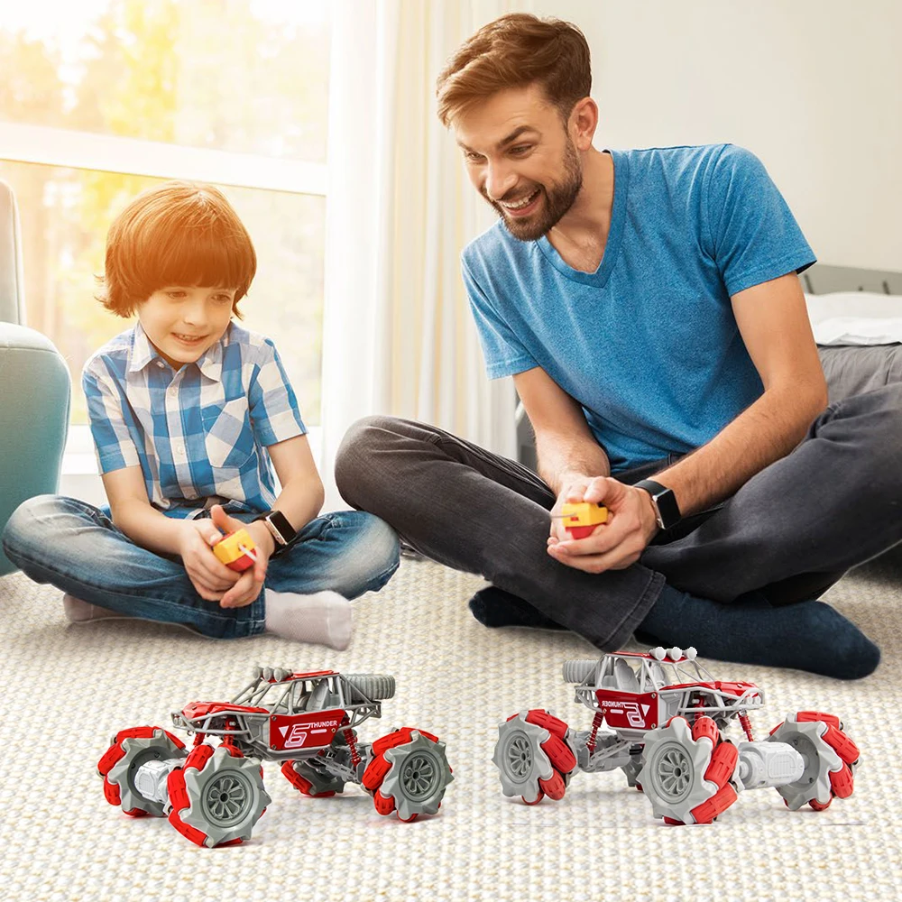 Remote Control Stunt Car RC Toy Gesture Induction Twisting Off-Road Vehicle Light Music Drift Dancing Side Driving Gift for Kids
Remote Control Stunt Car RC Toy Gesture Induction Twisting Off-Road Vehicle Light Music Drift Dancing Side Driving Gift for Kids