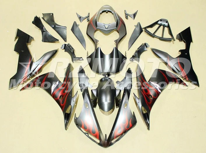 New ABS Motorcycle whole Fairings kits Fit For Yamaha YZF-1000 R1 2004 2005 2006 04 05 06 Fairing bodywork set Red Flame
New ABS Motorcycle whole Fairings kits Fit For Yamaha YZF-1000 R1 2004 2005 2006 04 05 06 Fairing bodywork set Red Flame