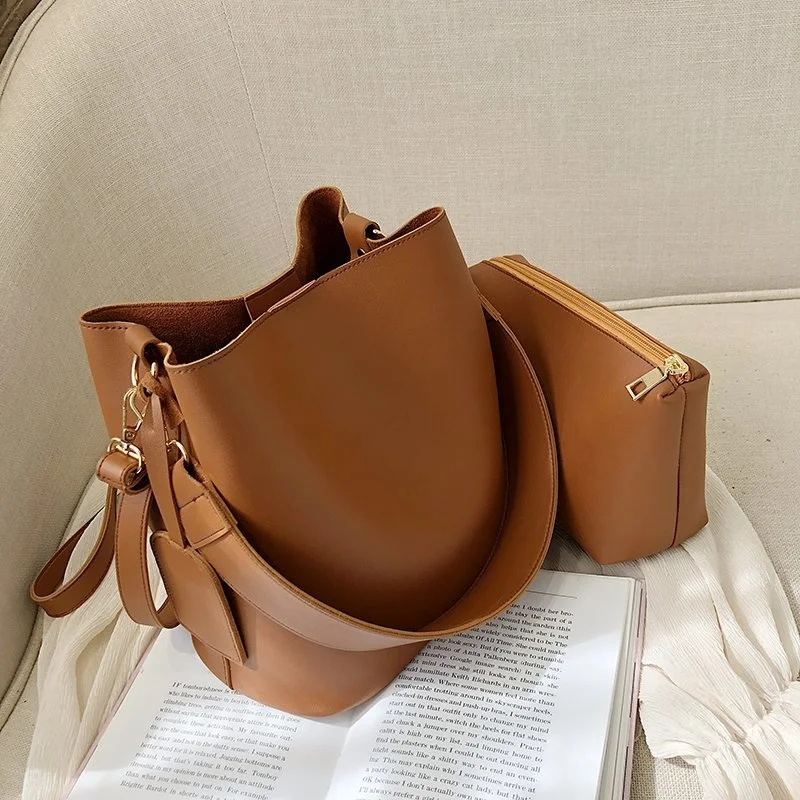 Fashion Designer Pu Leather Women's Handbags Good Casual Ladies Tote Female Black Bucket Women Shoulder Crossbody Bag
Fashion Designer Pu Leather Women's Handbags Good Casual Ladies Tote Female Black Bucket Women Shoulder Crossbody Bag
