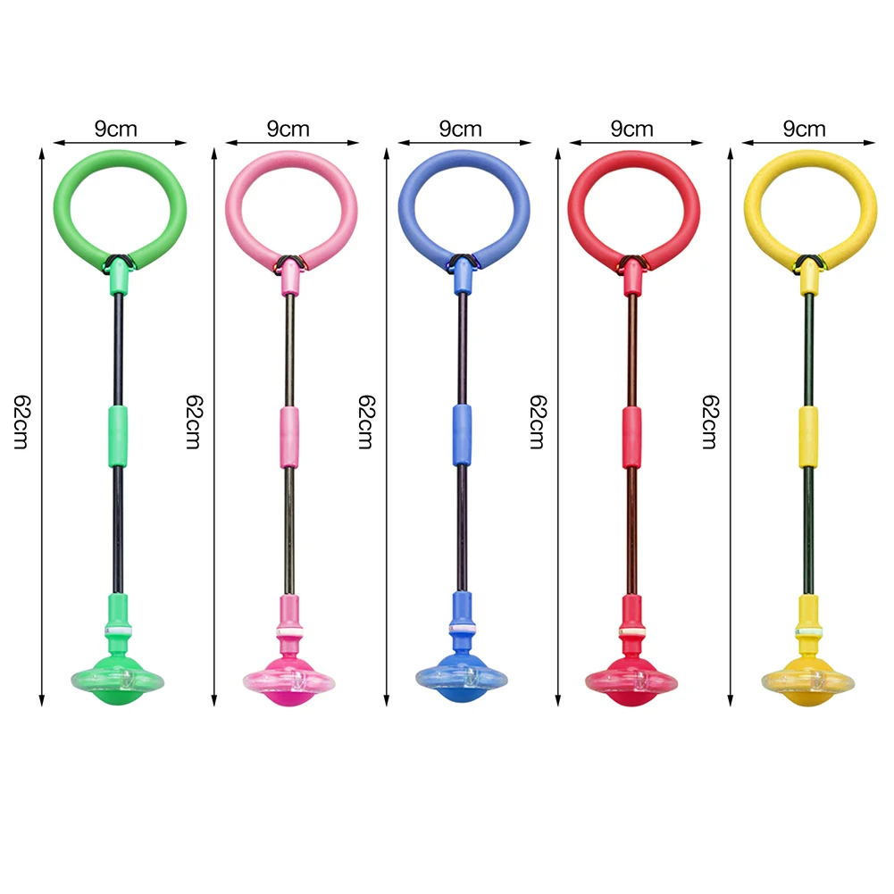 Glowing Bouncing Balls One Foot Flashing Skip Ball Jump Ropes Sport Swing Ball Children Fitness Playing Fun Entertainment Toys
Glowing Bouncing Balls One Foot Flashing Skip Ball Jump Ropes Sport Swing Ball Children Fitness Playing Fun Entertainment Toys