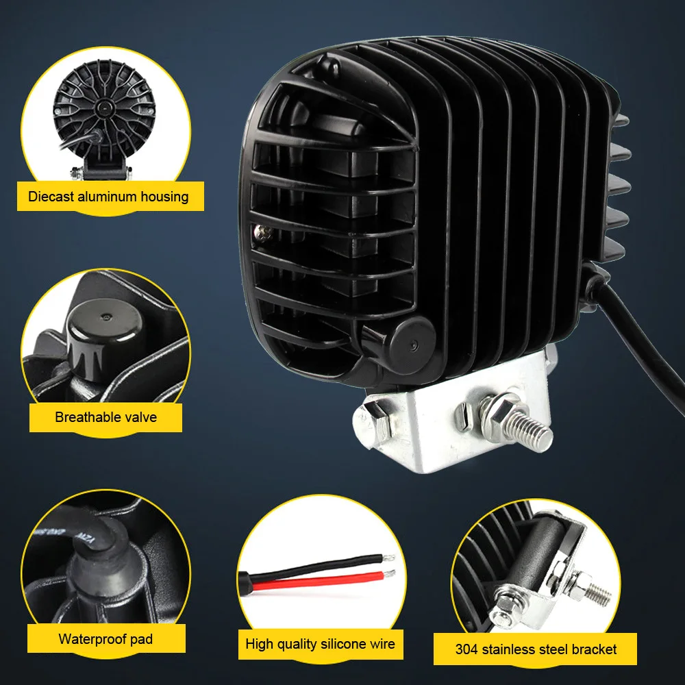 Angel Eye Path Lamp 30W LED Working Lamp Square Circle Forklift Lamp Motorcycle Lamp
Angel Eye Path Lamp 30W LED Working Lamp Square Circle Forklift Lamp Motorcycle Lamp