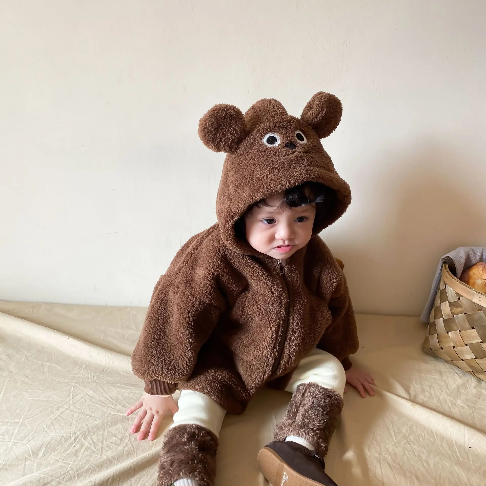 2021 Winter Baby Plush Jacket Girls Outerwear Boys Coat Children's Clothing Sets Kids Warm Outfits Toddler Clothes Child Suit
2021 Winter Baby Plush Jacket Girls Outerwear Boys Coat Children's Clothing Sets Kids Warm Outfits Toddler Clothes Child Suit